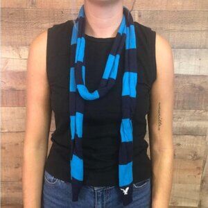 Blue Striped American Eagle Outfitters Scarf